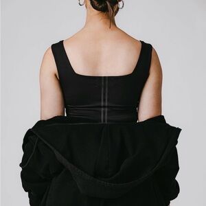 PARALLEL APPAREL Square Neck Top Sports Bra